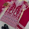 Stitched Georgette Dress - Image 4