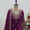 Catalogs Stitched Sarara Party Wear - Image 5