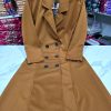 Winter long over coat for women