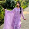Luxury Chiffon Georgette three piece - Image 2